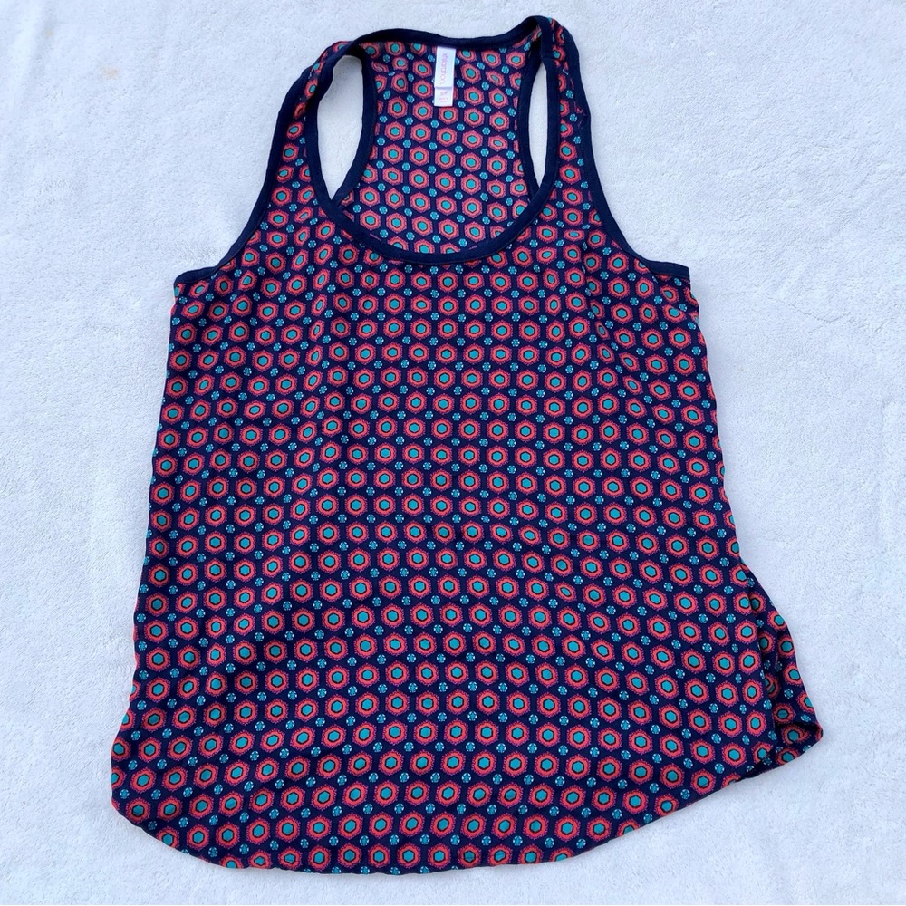 Xhiliaration Racerback Sleeveless Tee Sz. Small Preppy